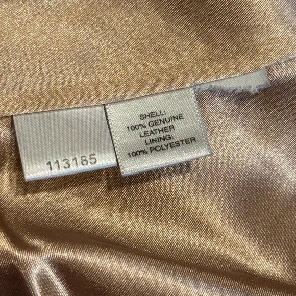 Ann Taylor Black Leather Jacket - Picture 4 of 7